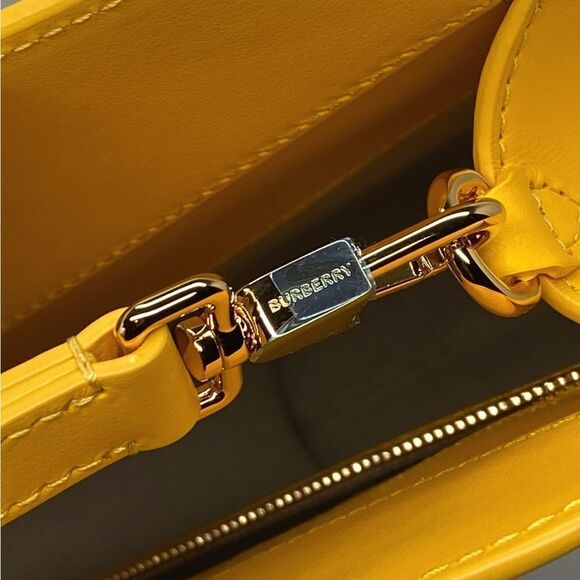 Burberry Mini Leather-Trimmed Canvas Pocket Tote - Picture 15 of 16